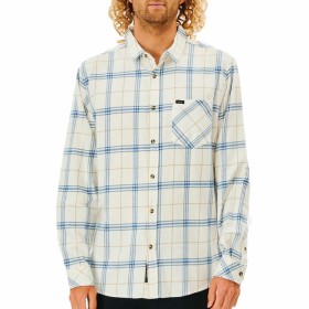 Camisa de Manga Comprida Homem Rip Curl Checked in Flannel Franela Branco de Rip Curl, Camisas casuais - Ref: S6464996, Preço...