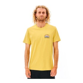 Men’s Short Sleeve T-Shirt Rip Curl Yellow Men by Rip Curl, Men - Ref: S6464998, Price: 28,35 €, Discount: %