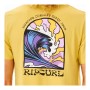 Camisola de Manga Curta Homem Rip Curl Amarelo Homem de Rip Curl, Homem - Ref: S6464998, Preço: 28,35 €, Desconto: %