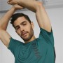 Maglia a Maniche Corte Uomo Puma Verde scuro Uomo | Tienda24 - Global Online Shop Tienda24.eu