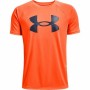 Camisola de Manga Curta Criança Under Armour Laranja | Tienda24 - Global Online Shop Tienda24.eu