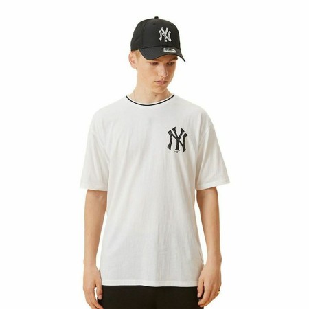 Camiseta de Manga Corta Hombre New Era Blanco de New Era, Hombre - Ref: S6465006, Precio: 23,07 €, Descuento: %