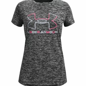 Maglia a Maniche Corte per Bambini Under Armour Grigio scuro di Under Armour, Bambina - Rif: S6465007, Prezzo: 0,00 €, Sconto: %