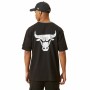 Camiseta de Manga Corta Hombre New Era Chicago Bulls Negro de New Era, Hombre - Ref: S6465008, Precio: 27,68 €, Descuento: %