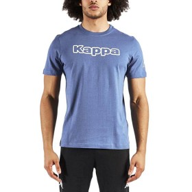 Camiseta de Manga Corta Hombre Kappa Azul Hombre de Kappa, Hombre - Ref: S6465009, Precio: 17,46 €, Descuento: %