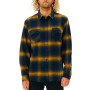 Camisa de Manga Larga Hombre Rip Curl Count Amarillo Azul Franela de Rip Curl, Camisas casual - Ref: S6465021, Precio: 58,69 ...