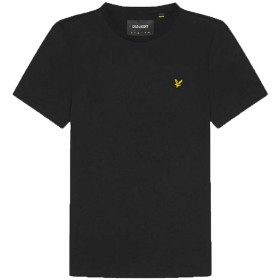 Camisola de Manga Curta Homem Lyle & Scott Preto de Lyle & Scott, Homem - Ref: S6465033, Preço: 18,83 €, Desconto: %