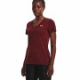 Camisola de Manga Curta Mulher Under Armour Vermelho Escuro | Tienda24 - Global Online Shop Tienda24.eu