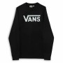 Men’s Sweatshirt without Hood Vans Classic Black | Tienda24 - Global Online Shop Tienda24.eu