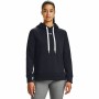 Polar com Capuz Mulher Under Armour Rival Fleece Azul Marinho de Under Armour, Mulher - Ref: S6465112, Preço: 0,00 €, Descont...