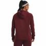 Polar com Capuz Mulher Under Armour Rival Fleece Grená | Tienda24 - Global Online Shop Tienda24.eu