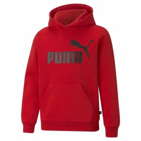 Children’s Sweatshirt Puma Ess+ 2 Col Big Logo Black | Tienda24 - Global Online Shop Tienda24.eu