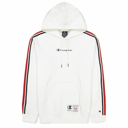 Sweat à capuche homme Champion Blanc de Champion, Sweatshirts - Réf : S6465254, Prix : 58,61 €, Remise : %