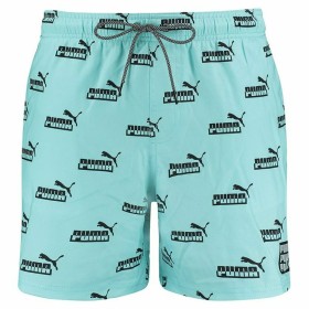 Calção de Banho Homem Puma Logo AOP Azul Claro de Puma, Roupa de banho - Ref: S6465864, Preço: 0,00 €, Desconto: %