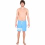 Men’s Bathing Costume Hurley Block Party 18" Sky blue by Hurley, Swimwear - Ref: S6465881, Price: 48,61 €, Discount: %