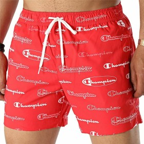 Calção de Banho Homem Champion Beachshort Vermelho de Champion, Roupa de banho - Ref: S6465887, Preço: 31,54 €, Desconto: %