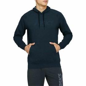 Sudadera con Capucha Hombre Asics Big Oth Azul oscuro de Asics, Hombre - Ref: S6465927, Precio: 37,40 €, Descuento: %