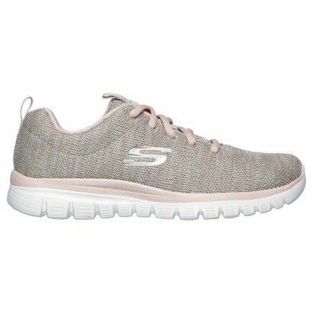 Chaussures de sport pour femme Skechers Graceful-Twisted Fortune Beige de Skechers, Baskets - Réf : S6465977, Prix : 47,59 €,...