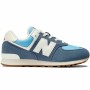 Sapatilhas de Desporto Infantis New Balance 574 Lifestyle Azul de New Balance, Ténis - Ref: S6465979, Preço: 66,03 €, Descont...