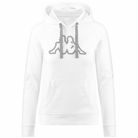 Sweat à capuche femme Kappa Blanc de Kappa, Femme - Réf : S6466028, Prix : 38,05 €, Remise : %