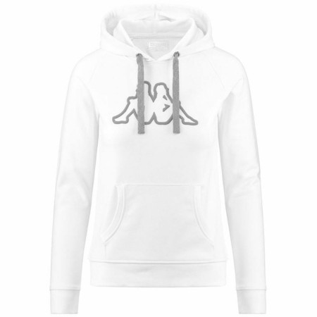 Women’s Hoodie Kappa White by Kappa, Women - Ref: S6466028, Price: 0,00 €, Discount: %