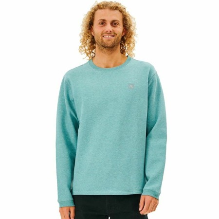 Men’s Sweatshirt without Hood Rip Curl Vaporcool Light Blue by Rip Curl, Men - Ref: S6466047, Price: 49,13 €, Discount: %