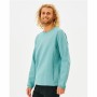 Men’s Sweatshirt without Hood Rip Curl Vaporcool Light Blue | Tienda24 - Global Online Shop Tienda24.eu