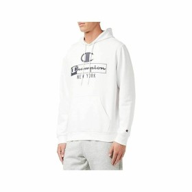 Sudadera con Capucha Hombre Champion New York Blanco de Champion, Hombre - Ref: S6466089, Precio: 45,04 €, Descuento: %