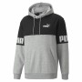 Sweat à capuche homme Puma Power Colorblock Gris de Puma, Sweatshirts - Réf : S6466100, Prix : 45,69 €, Remise : %