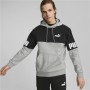 Sweat à capuche homme Puma Power Colorblock Gris de Puma, Sweatshirts - Réf : S6466100, Prix : 45,69 €, Remise : %