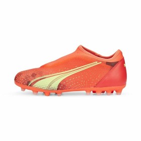 Chuteiras Infantis Puma Ultra Match LL MG Laranja de Puma, Botas - Ref: S6466154, Preço: 53,89 €, Desconto: %