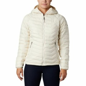 Casaco de Desporto para Mulher Columbia Powder Lite Branco de Columbia, Roupa de abrigo - Ref: S6466656, Preço: 112,13 €, Des...