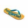 Tongs pour Femmes Havaianas Top Logomania Bleu Jaune de Havaianas, Tongs - Réf : S6466726, Prix : 18,30 €, Remise : %