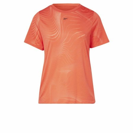 Camiseta de Manga Corta Mujer Reebok Burnout Naranja de Reebok, Mujer - Ref: S6468219, Precio: 29,22 €, Descuento: %