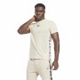 Camiseta de Manga Corta Hombre Reebok Identity Tape Beige de Reebok, Hombre - Ref: S6468223, Precio: 18,43 €, Descuento: %