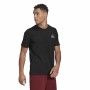 T-shirt à manches courtes homme Adidas Essentials Feel Comfy Noir de Adidas, Homme - Réf : S6468226, Prix : 23,81 €, Remise : %