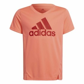 Child's Short Sleeve T-Shirt Adidas Designed to Move Salmon by Adidas, Girls - Ref: S6468234, Price: 17,46 €, Discount: %