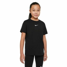 Camiseta de Manga Corta Infantil Nike Sportswear Negro de Nike, Niña - Ref: S6468262, Precio: 21,50 €, Descuento: %