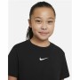 Camiseta de Manga Corta Infantil Nike Sportswear Negro de Nike, Niña - Ref: S6468262, Precio: 21,50 €, Descuento: %