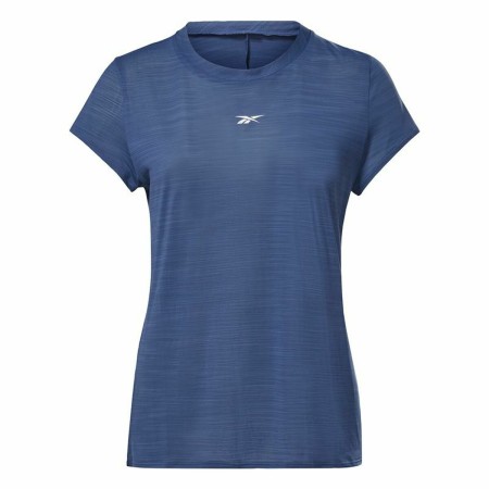 Camiseta de Manga Corta Mujer Reebok Workout Ready Azul oscuro de Reebok, Mujer - Ref: S6468263, Precio: 0,00 €, Descuento: %