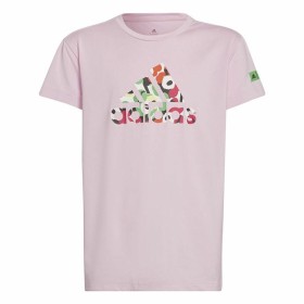 Camiseta de Manga Corta Infantil Adidas x Marimekko Rosa de Adidas, Niña - Ref: S6468264, Precio: 0,00 €, Descuento: %