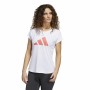 Camiseta de Manga Corta Mujer Adidas Training 3B Blanco de Adidas, Mujer - Ref: S6468265, Precio: 26,10 €, Descuento: %