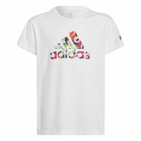 Child's Short Sleeve T-Shirt Adidas x Marimekko White by Adidas, Girls - Ref: S6468268, Price: 0,00 €, Discount: %