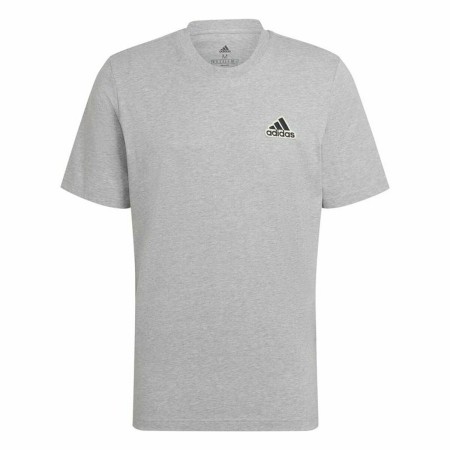 Men’s Short Sleeve T-Shirt Adidas Essentials Feelcomfy Grey | Tienda24 - Global Online Shop Tienda24.eu