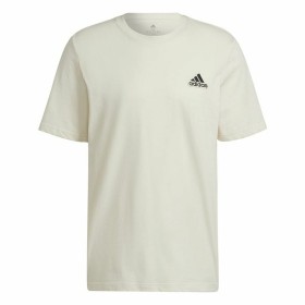 Men’s Short Sleeve T-Shirt Adidas Essentials Feelcomfy White by Adidas, Men - Ref: S6468273, Price: 0,00 €, Discount: %