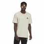 Camisola de Manga Curta Homem Adidas Essentials Feelcomfy Branco | Tienda24 - Global Online Shop Tienda24.eu