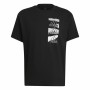 Camisola de Manga Curta Homem Adidas Essentials Brandlove Preto de Adidas, Homem - Ref: S6468278, Preço: 27,56 €, Desconto: %