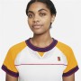 Maglia a Maniche Corte Donna Nike Court Dri-Fit Slam Bianco | Tienda24 - Global Online Shop Tienda24.eu