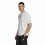 Men’s Short Sleeve T-Shirt Adidas Essentials Brandlove White | Tienda24 - Global Online Shop Tienda24.eu