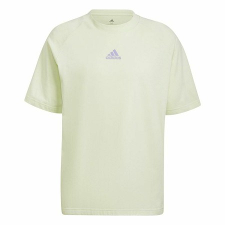 Camiseta de Manga Corta Hombre Adidas Essentials Brandlove Amarillo | Tienda24 - Global Online Shop Tienda24.eu